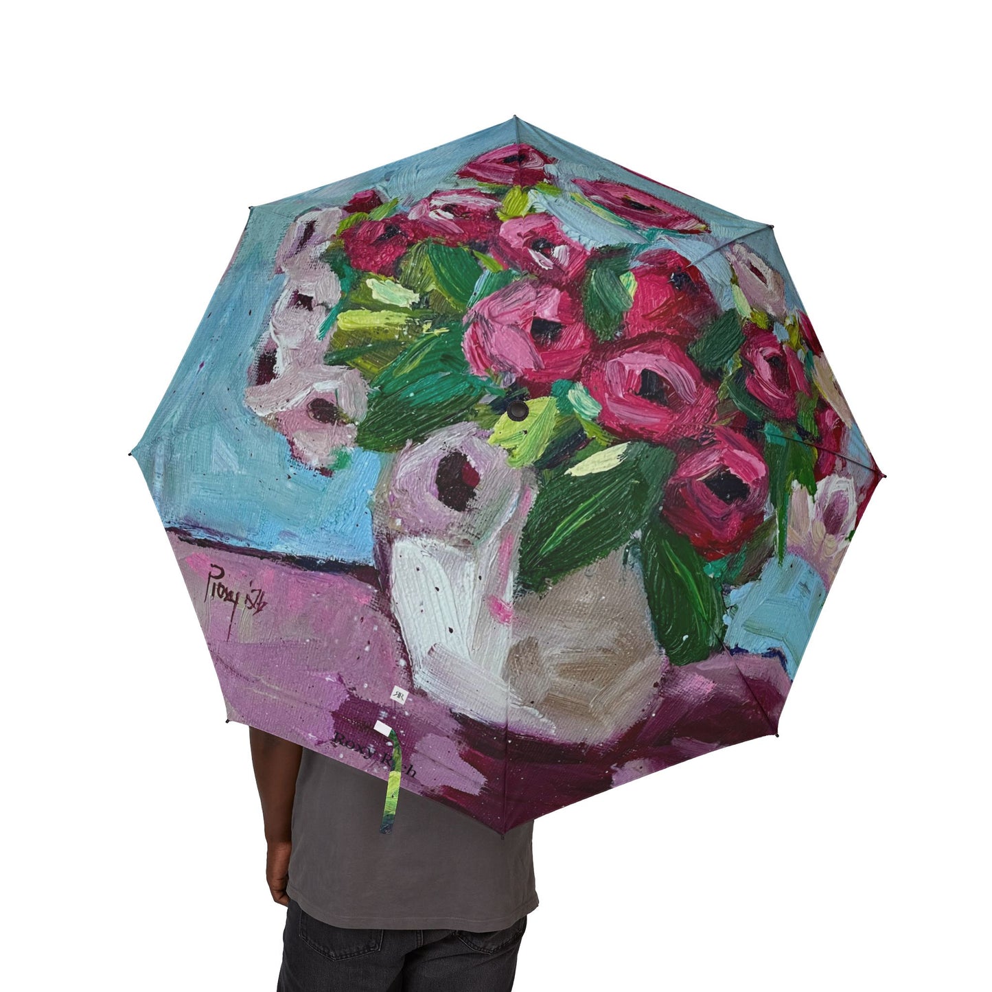 Umbrella-  Blushing Blooms