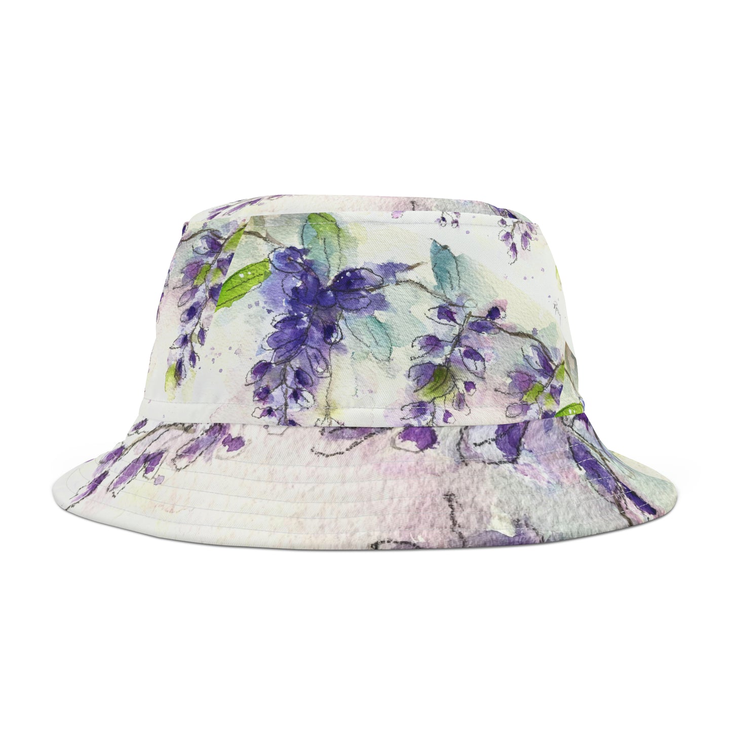 Purple Wisteria Vine Bucket Hat