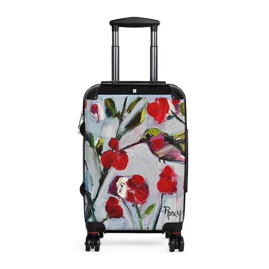 Hotlips Hummingbird Carry on Suitcase (Choose from 3 sizes)