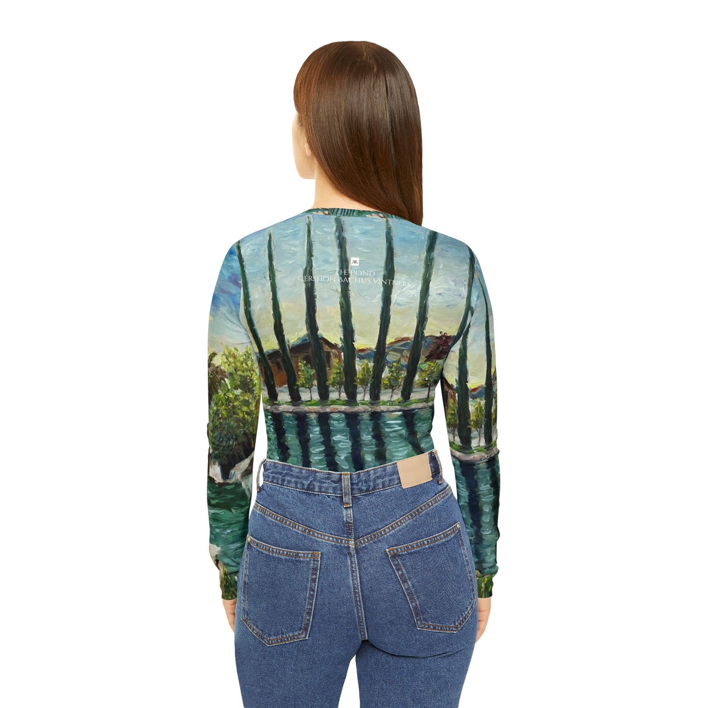 Long Sleeve Shirt- The Pond at GBV  - V-neck Women's