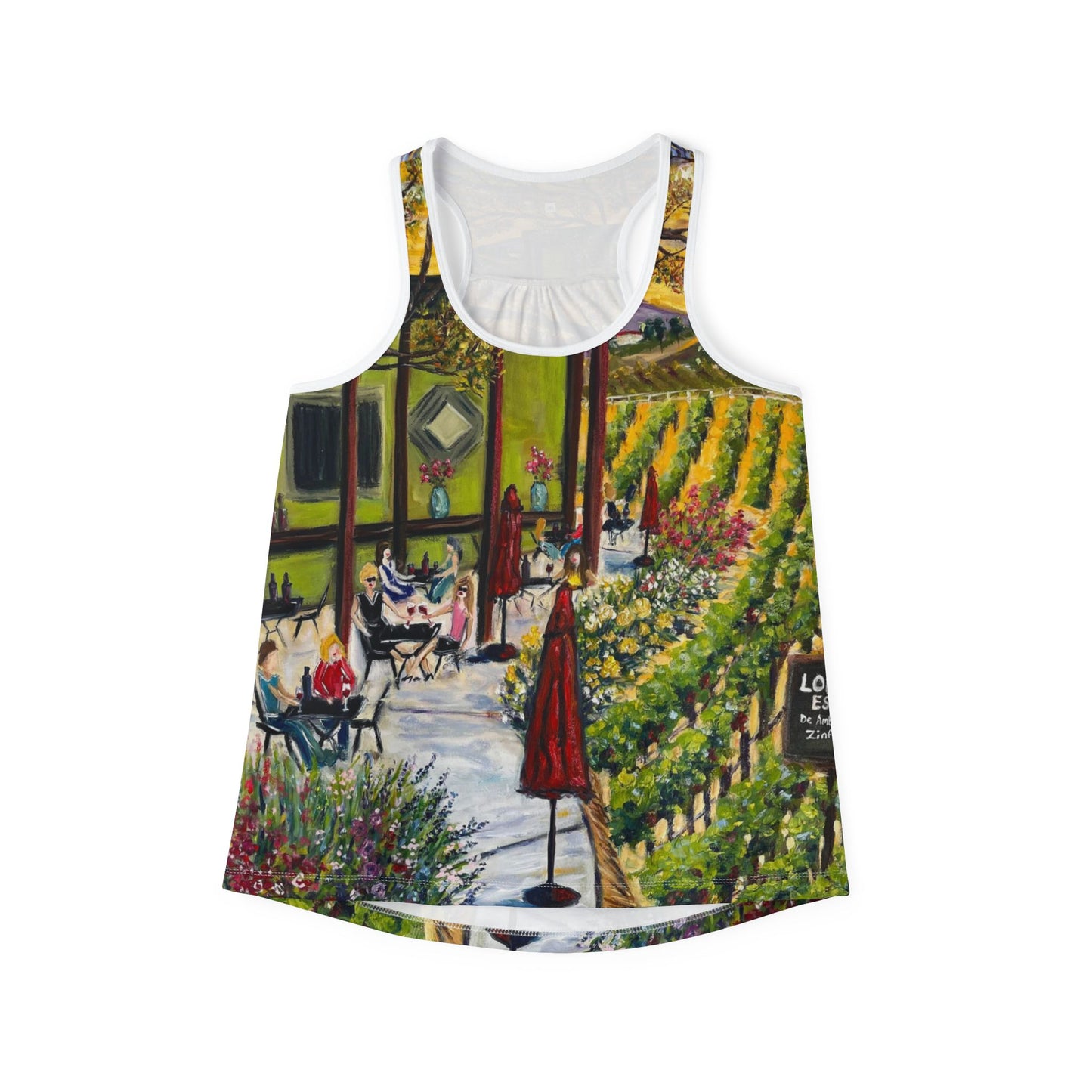 Women's Racerback Tank Top-Lorenzi Terrace-Temecula