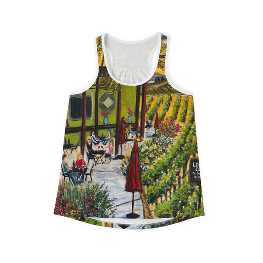 Women's Racerback Tank Top-Lorenzi Terrace-Temecula