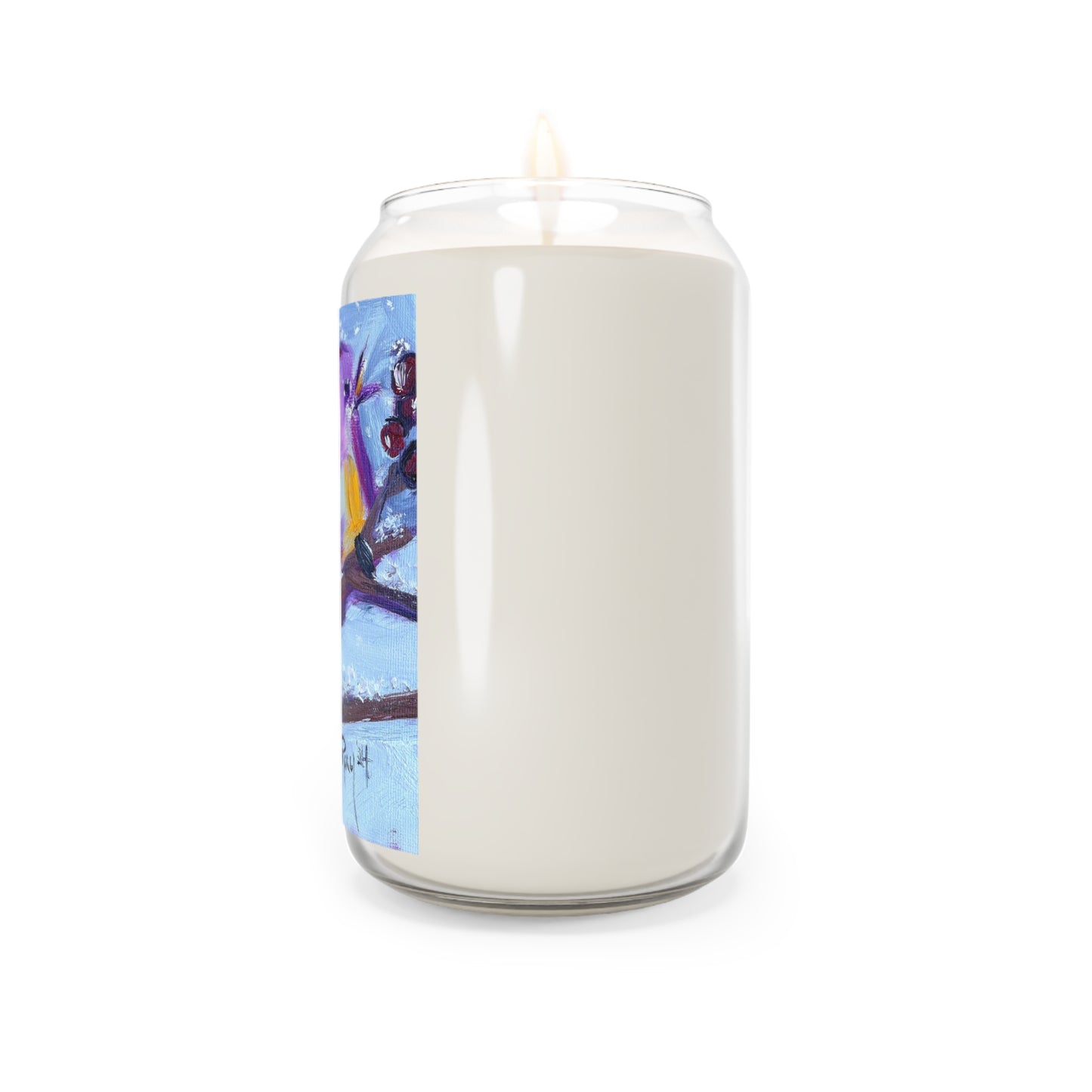 Scented Candle, 13.75oz-Adorable Chirpy Winter Birds