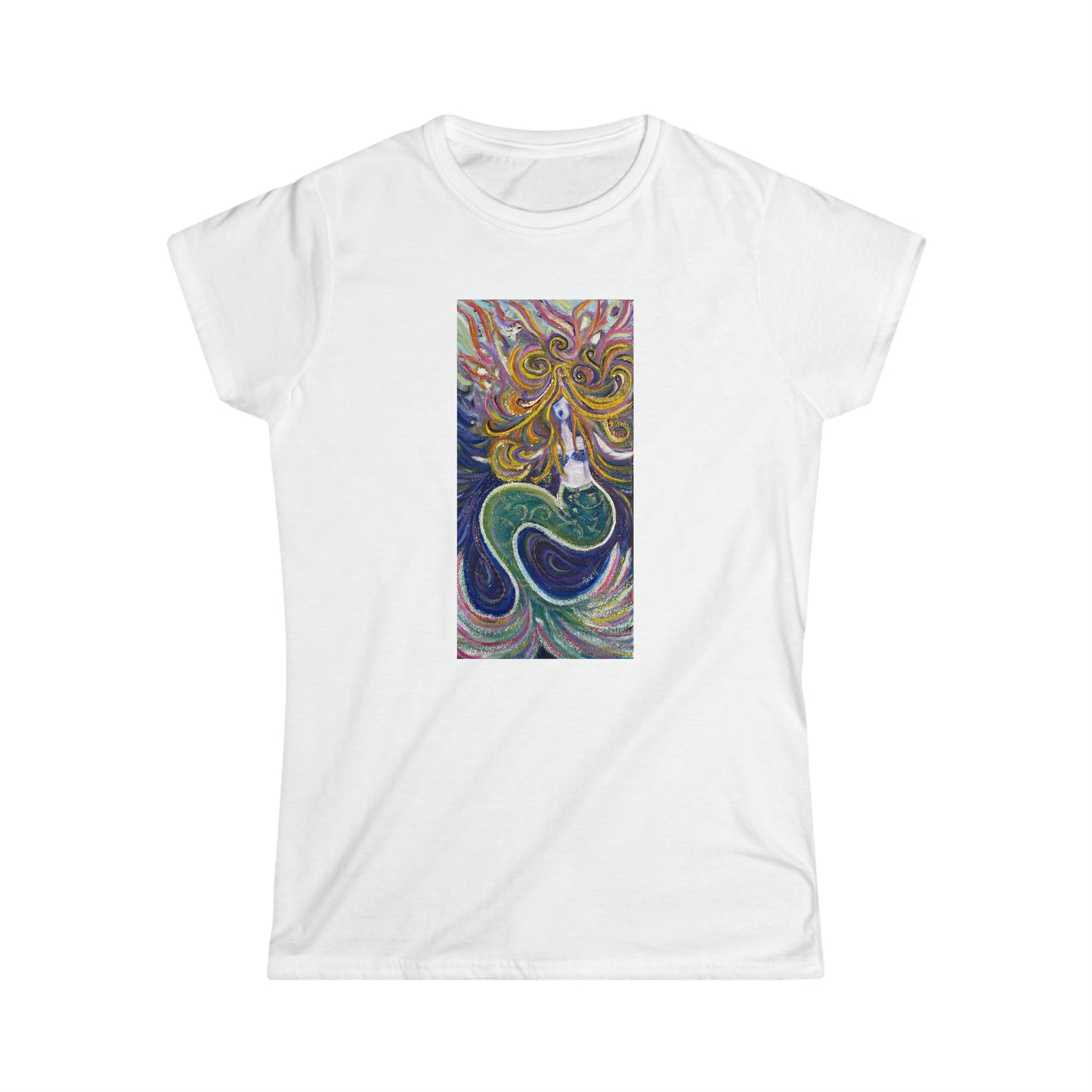 The Mermaid Women's Softstyle  Semi-Fitted Tee