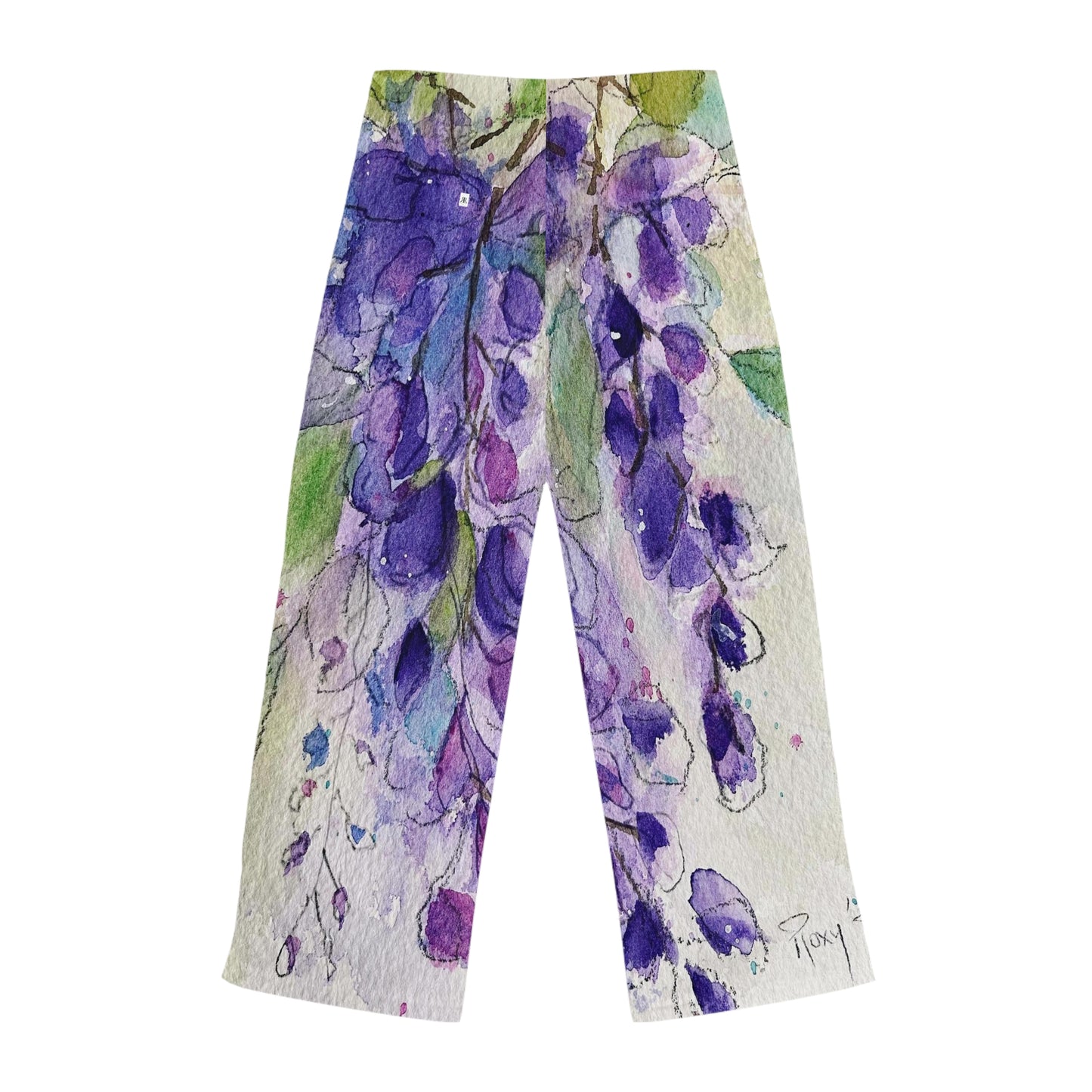 Pajama Pants - Purple Wisteria- Women's Pajama Pants