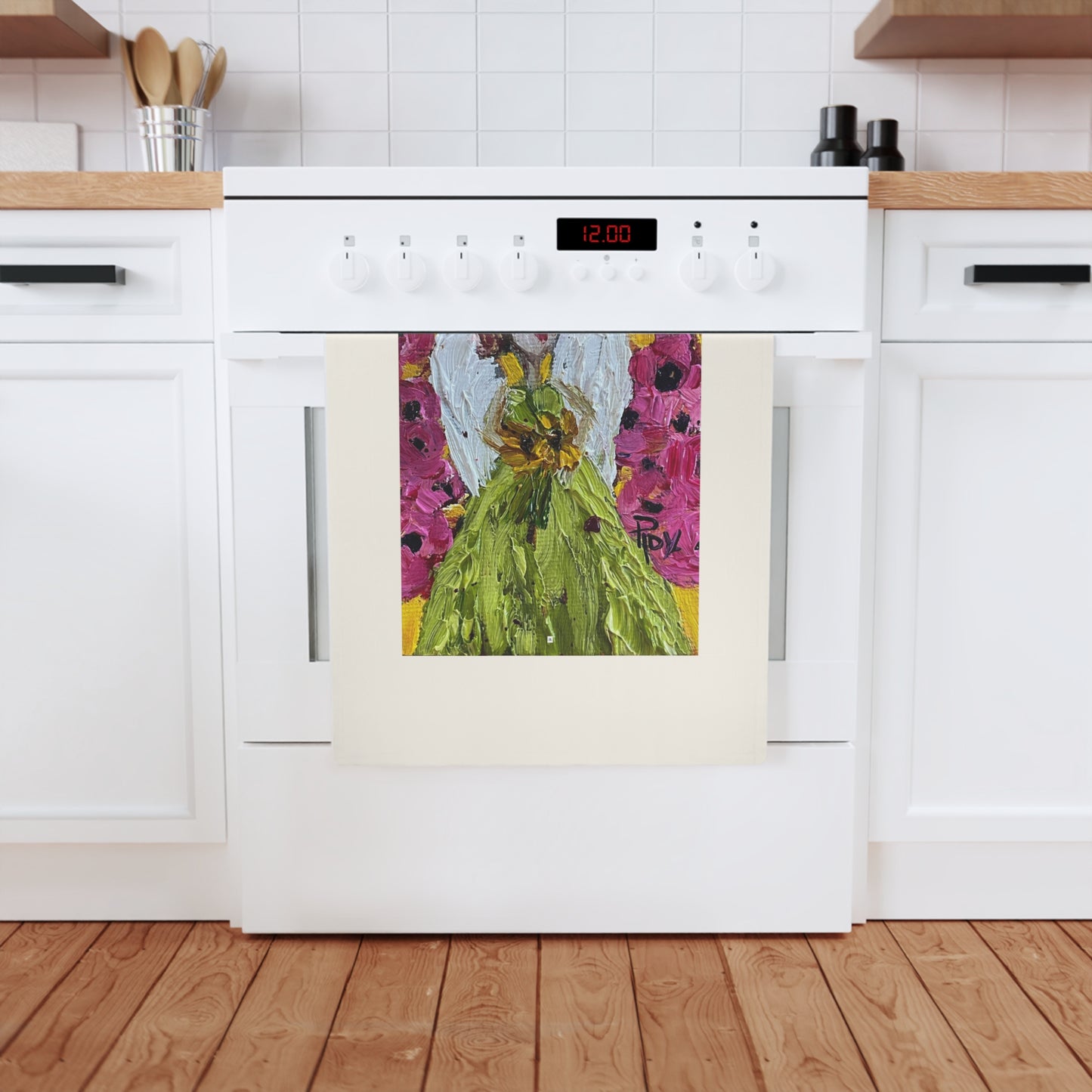 Angel of Blithe Organic Vegan Cotton Tea Towel