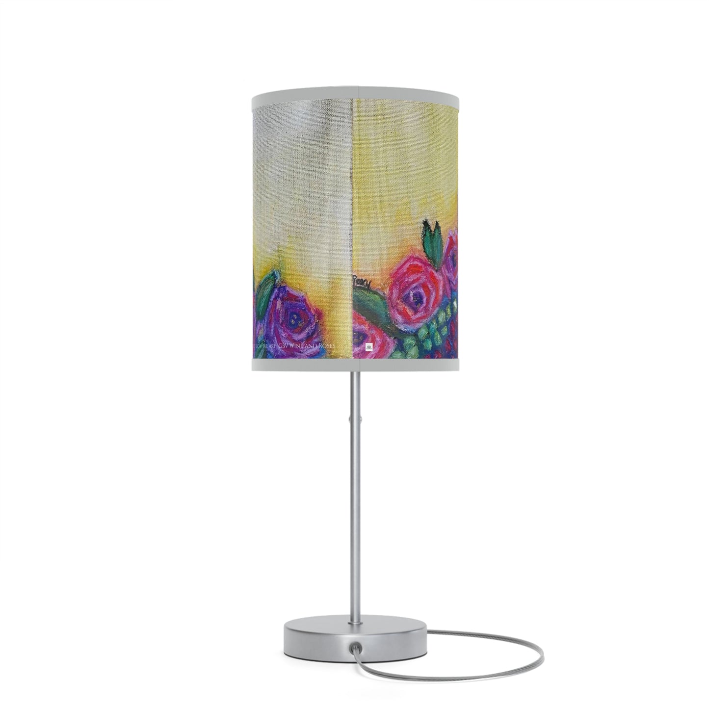 GBV Wine and Roses Lamp on a Stand, US|CA plug