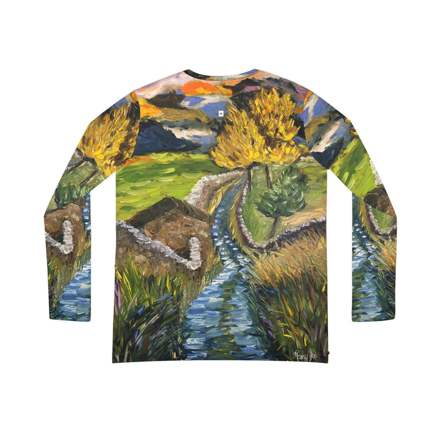 Long Sleeve Shirt-Yorkshire Dales - V-neck Women's