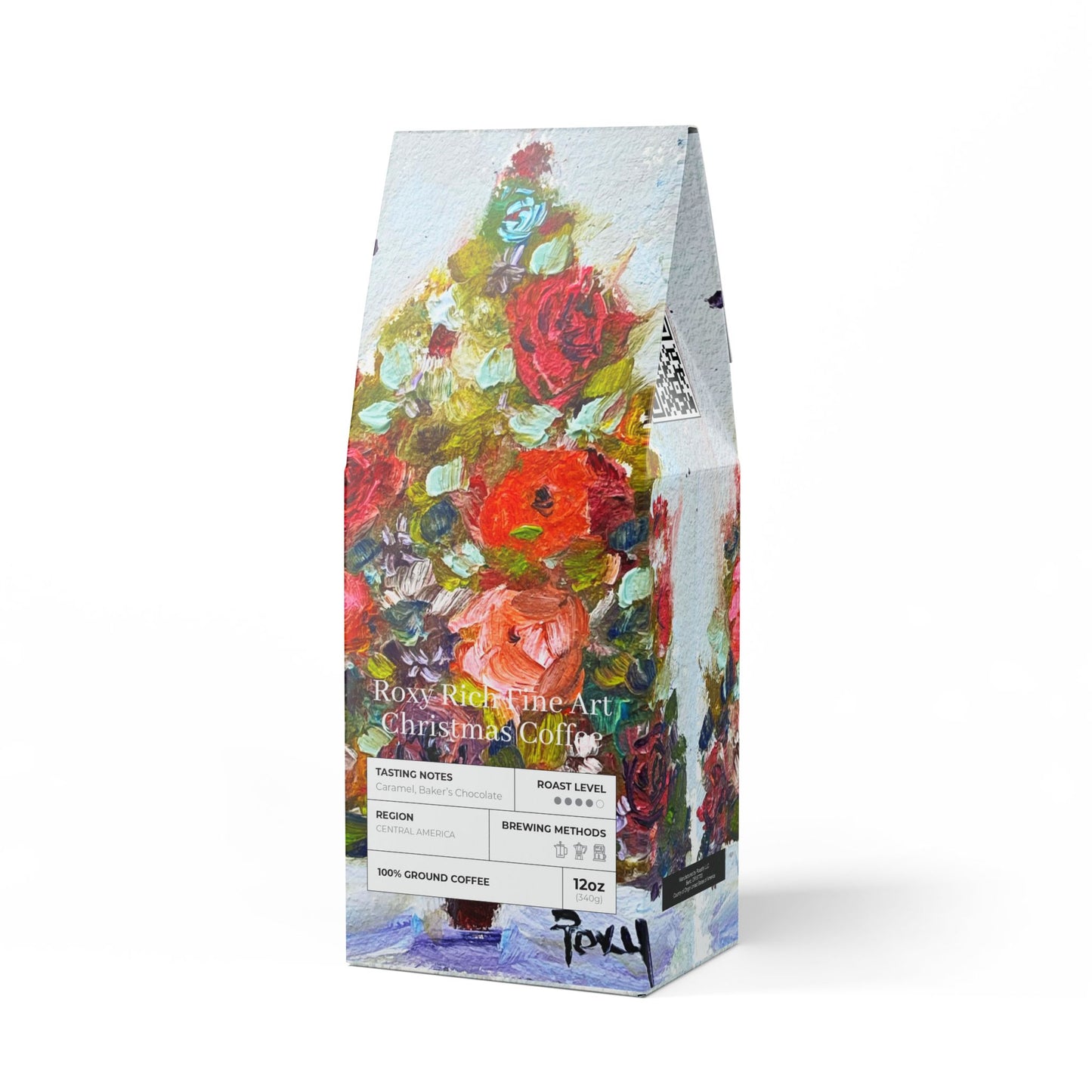 Roses Tree Christmas Coffee- (Medium-Dark Roast)