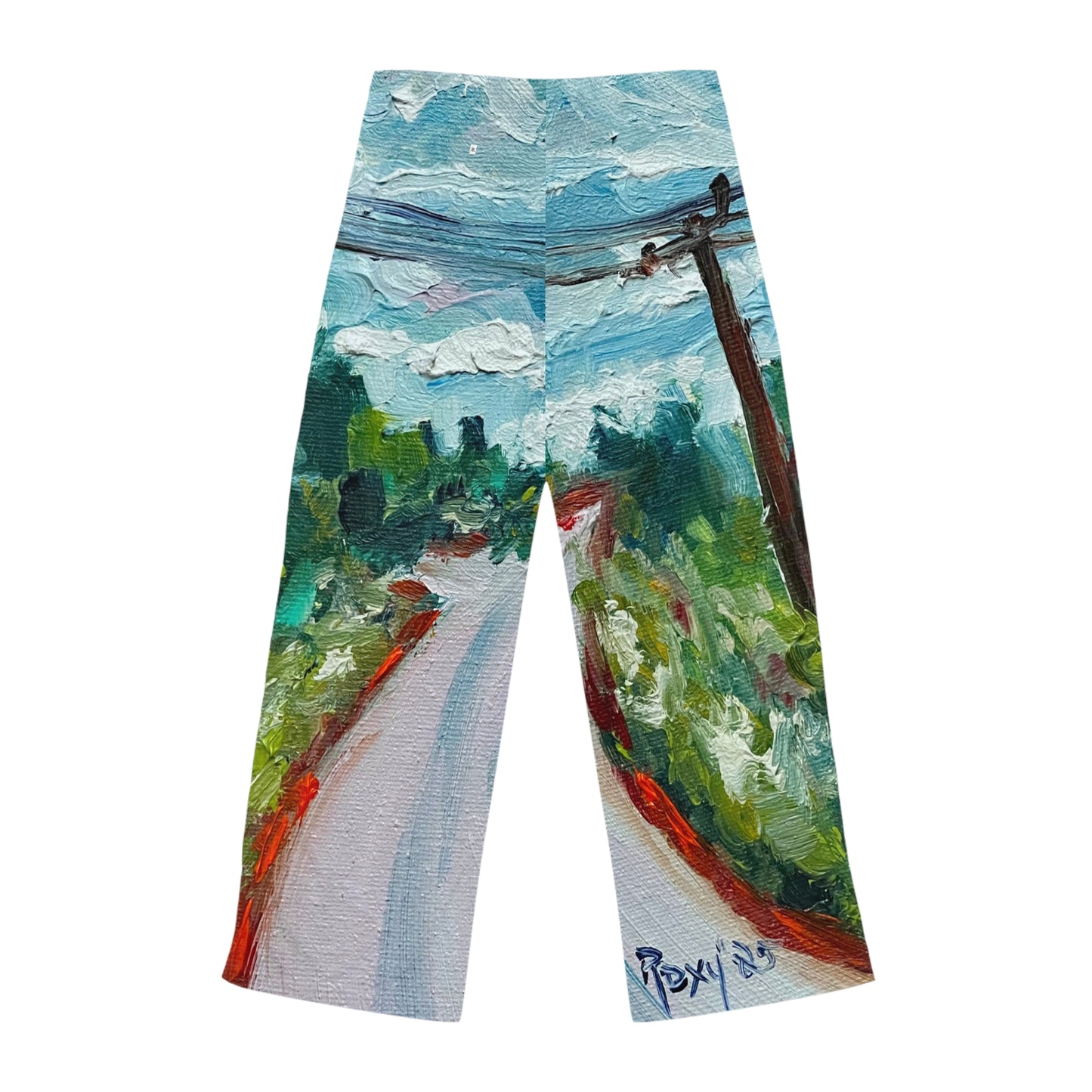 Women's Pajama Pants-Road to Tranquility-Cotswolds
