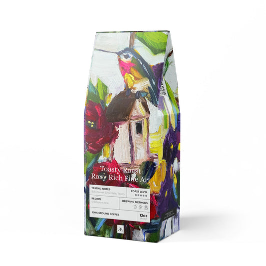 Hummingbird by the Window - Toasty Roast Coffee 12.0z Bag