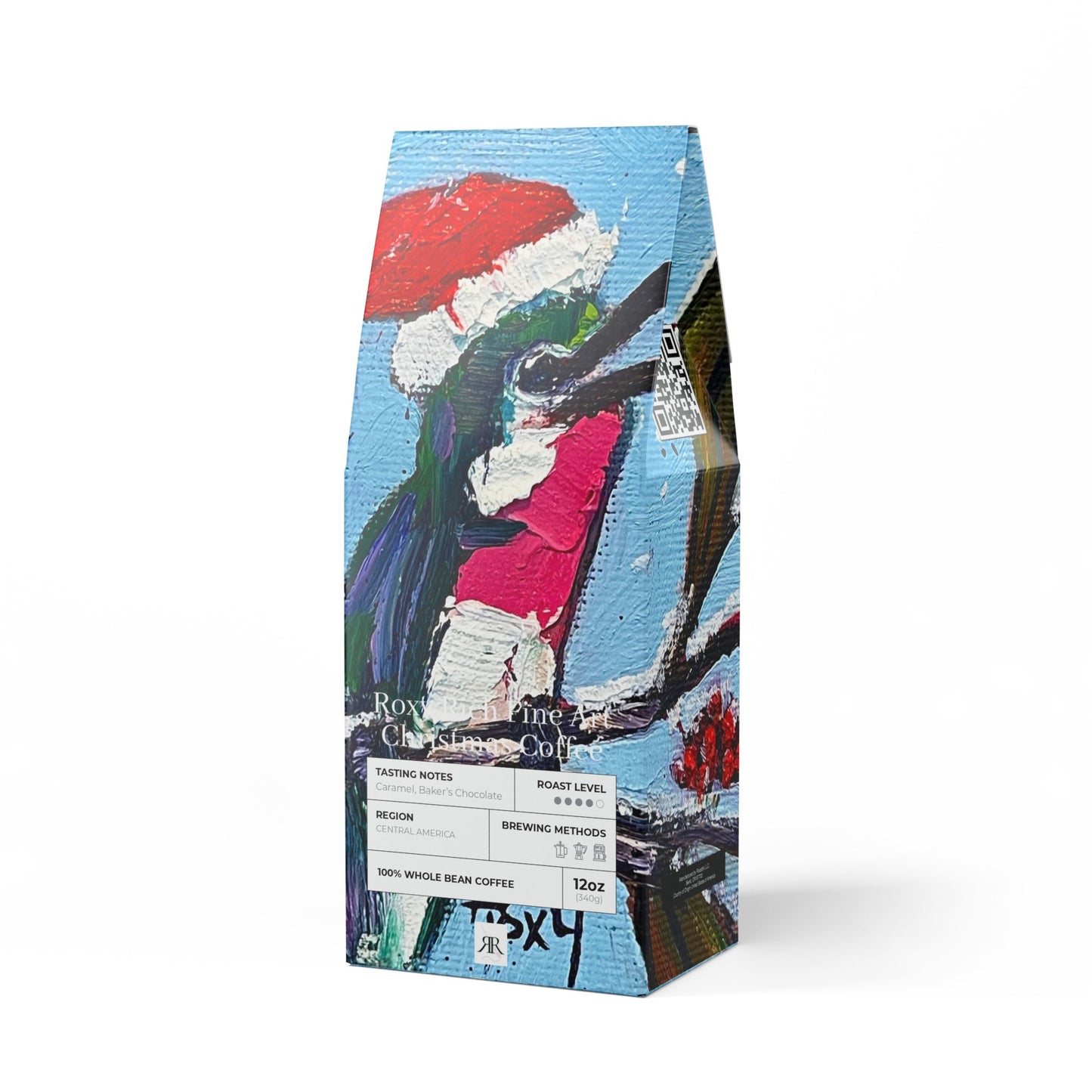 Holiday Hummingbird Christmas Coffee-Flathead Valley Coffee Blend (Medium-Dark Roast)