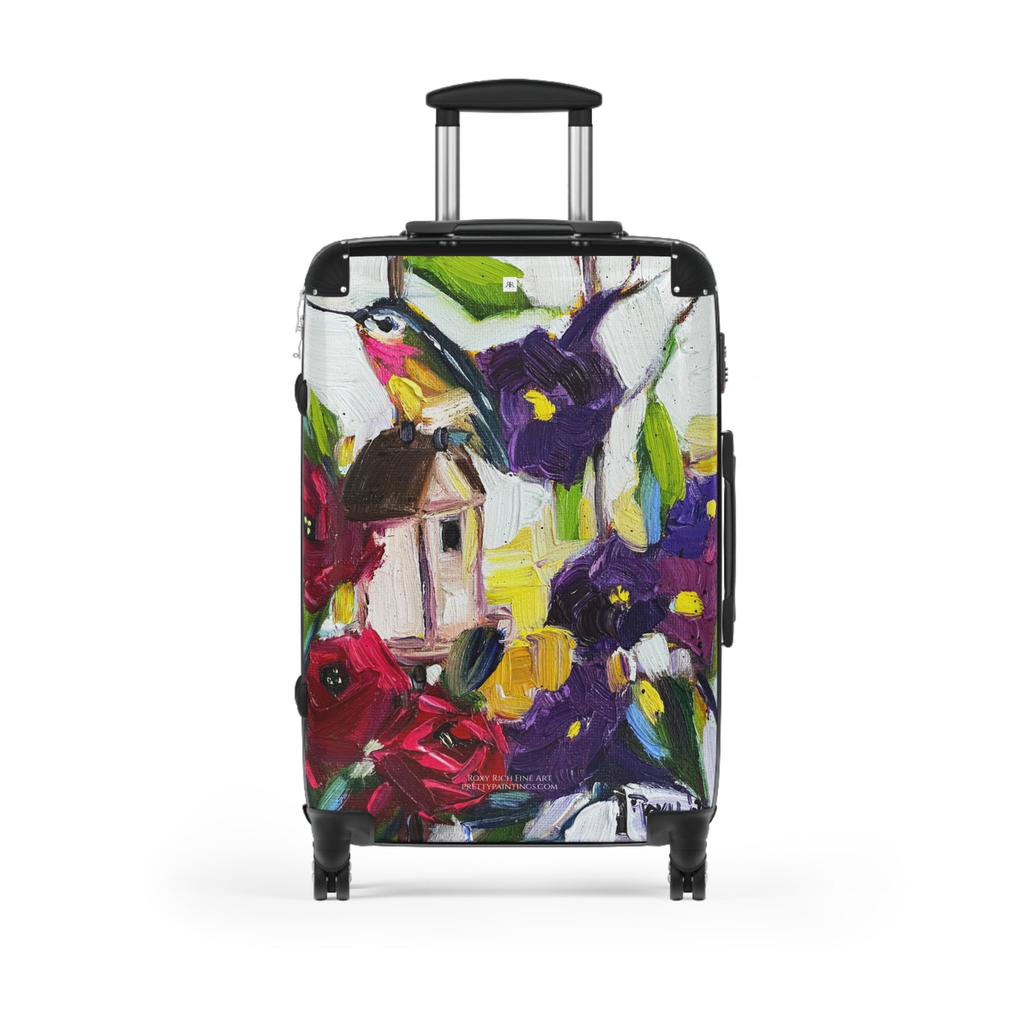 Hummingbird by the Window Carry on Suitcase (Choose from 3 sizes)