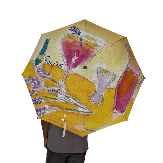 Umbrella-  Prosecco and Lavender Cocktails