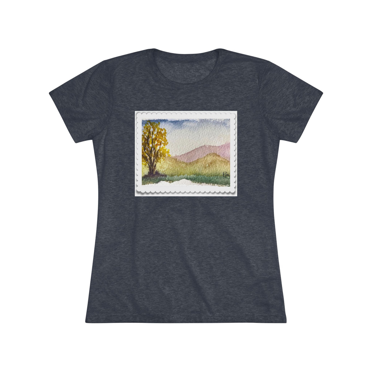 Cottonwood- Women's fitted Triblend Tee  tee shirt