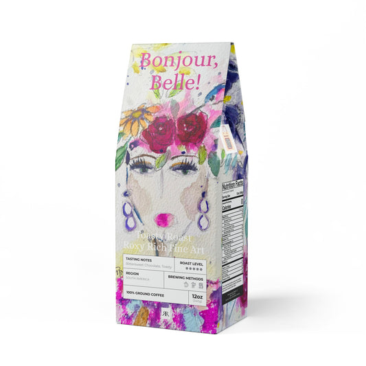 Bonjour, Belle! - Haute Couture Hummingbird- Toasty Roast Coffee 12.0z Bag