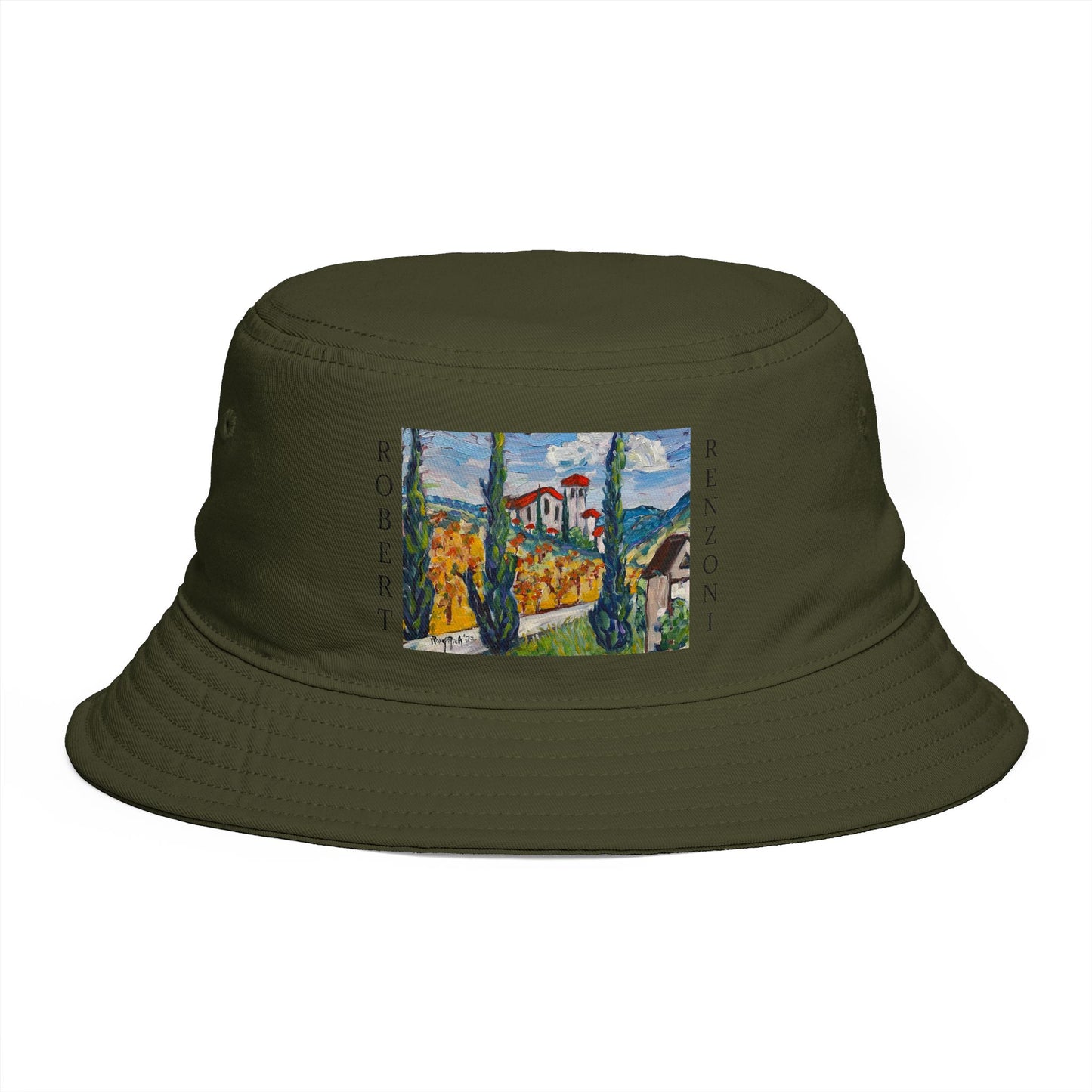Roxy Rich Fine Art  Robert Renzoni - Bucket Hat — Stylish Durable Travel Hat