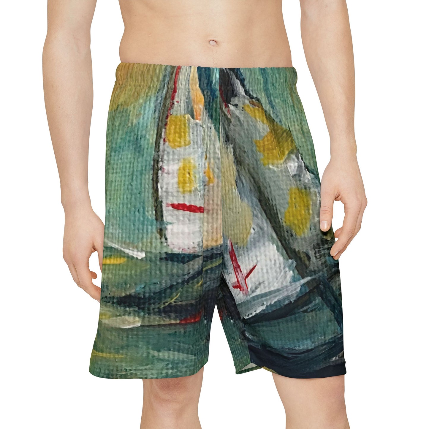 Men’s Sports Shorts - Sunny Sails