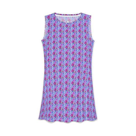 Women's Casual Dress — Light & Comfortable -Floating Hearts Parade