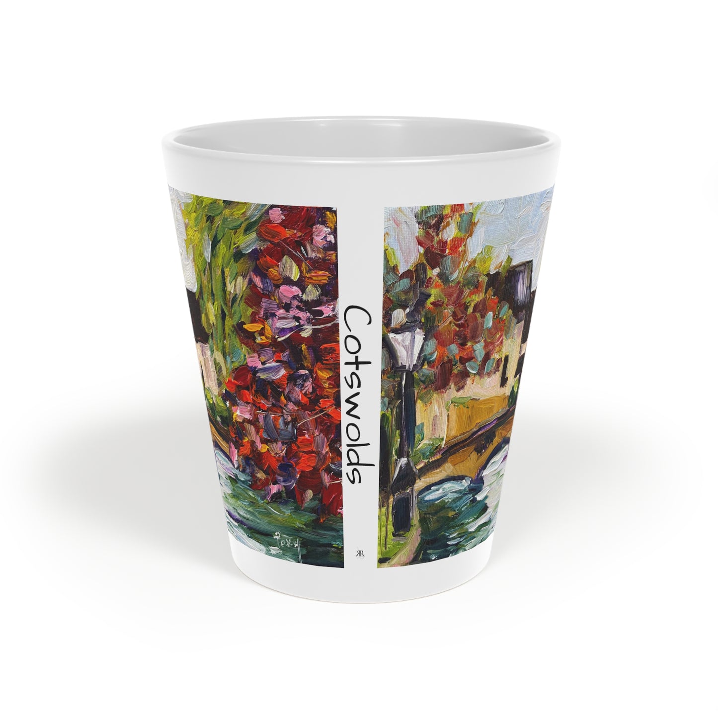 Autumn in Bourton on the Water "Cotswolds"- Latte Mug, 12oz