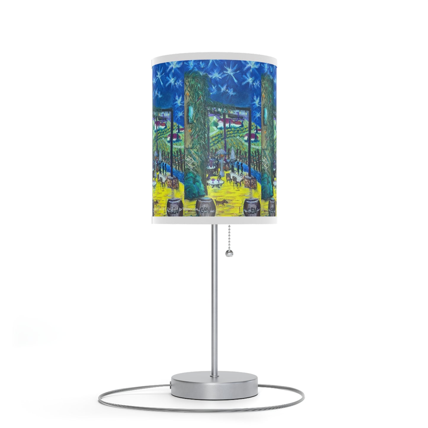 Twilight in Temecula GBV Lamp on a Stand, US|CA plug