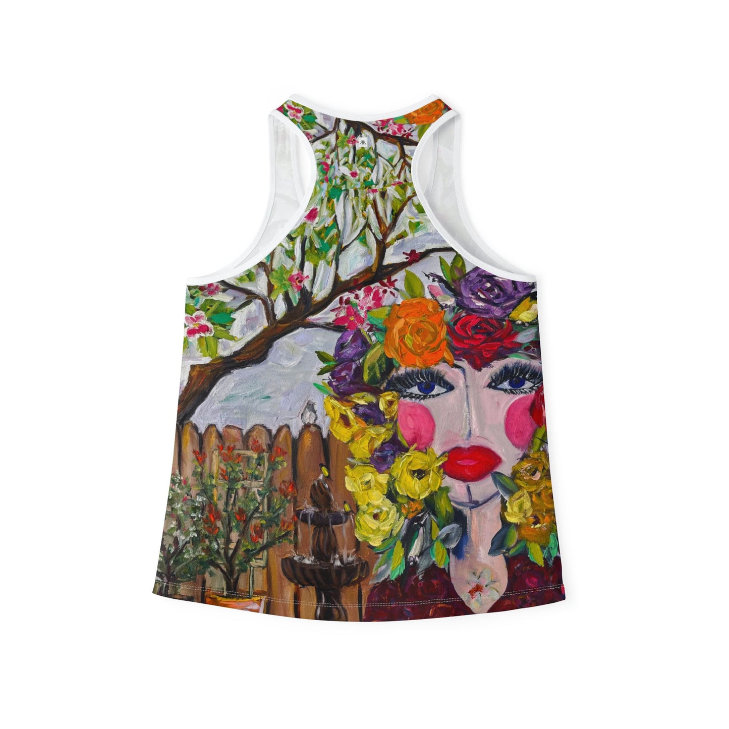 Women's Racerback Tank Top-Garden Goddess