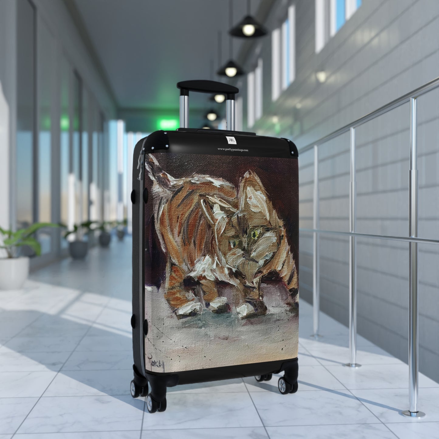 Valise cabine "Toulouse Tabby" (trois tailles)