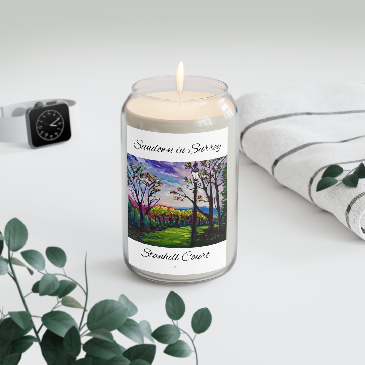 Sundown in Surrey at Stanhill Court Scented Candle, 13.75oz