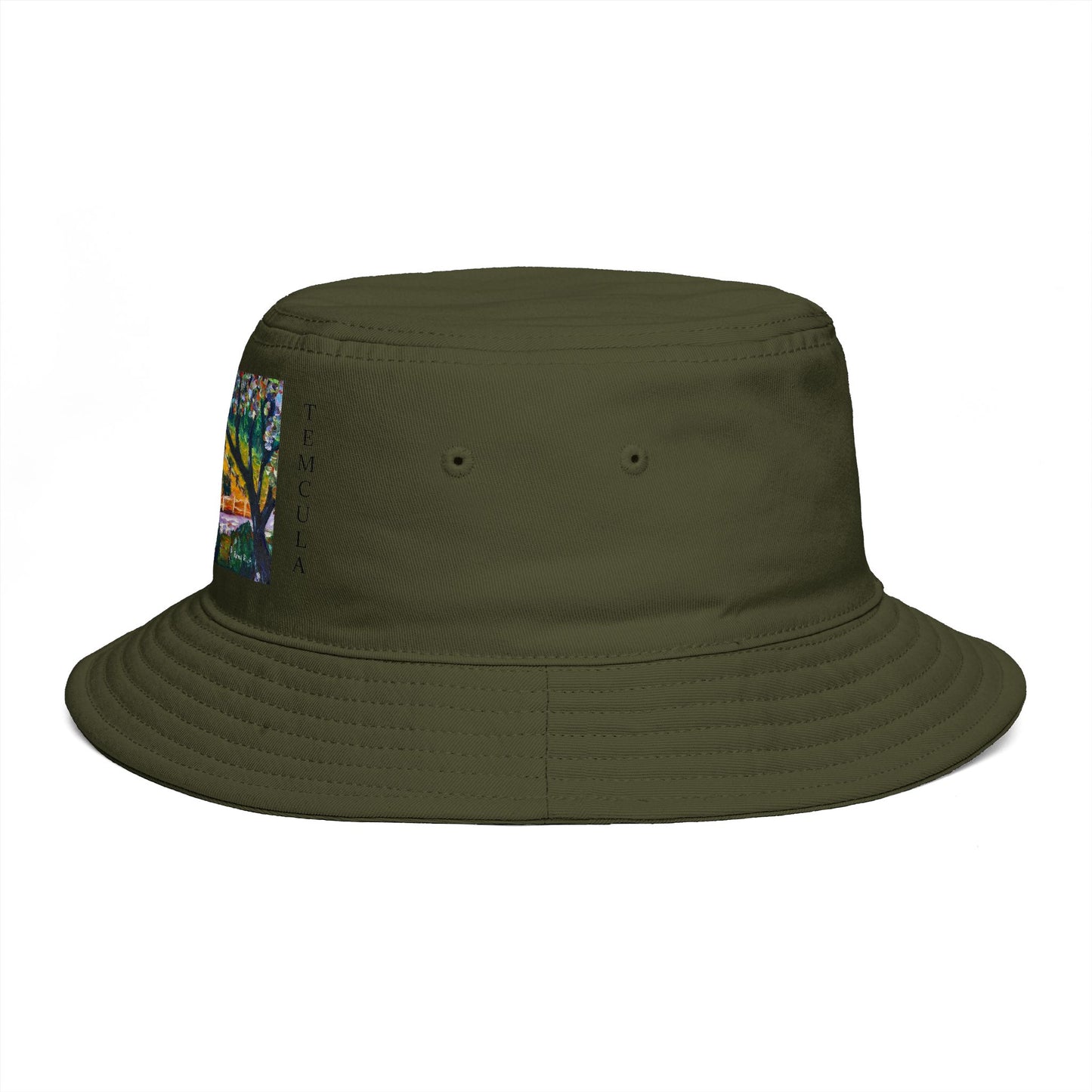 Roxy Rich Fine Art  Rancho California Road TEMECULA - Bucket Hat — Stylish Durable Travel Hat