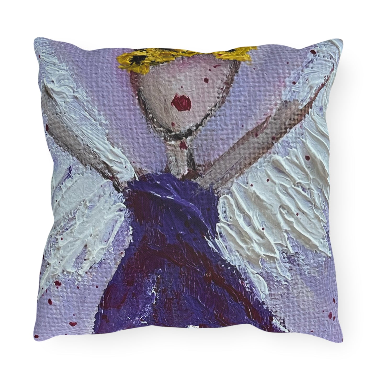 Guiding Angel Outdoor Pillows