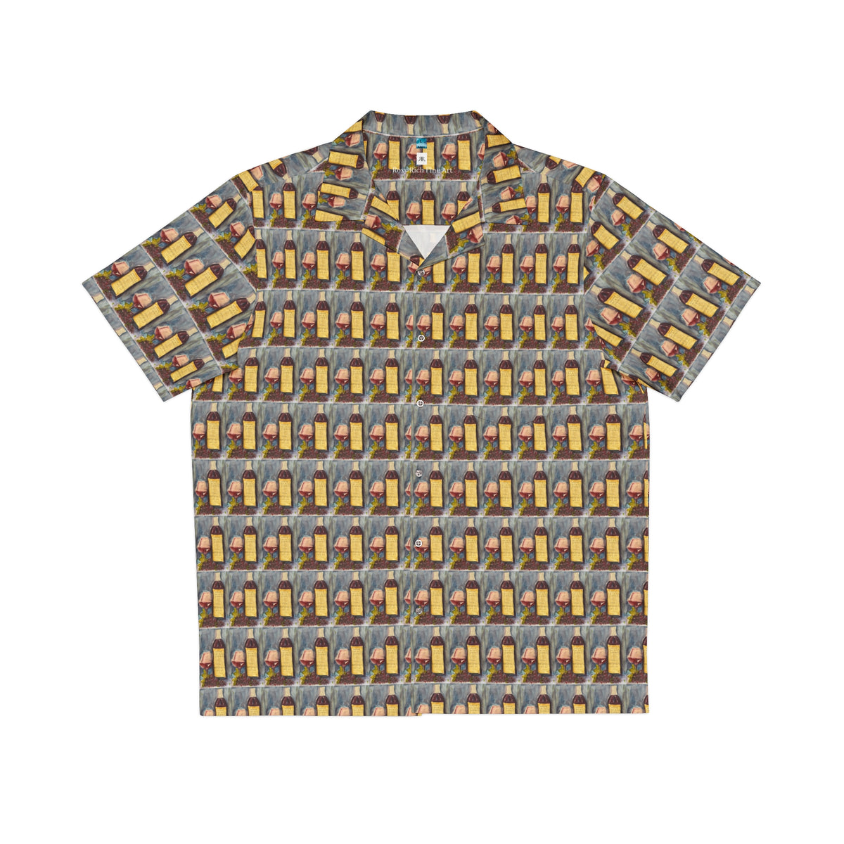Men's Hawaiian Shirt- GBV-Vertunmus -Small Print