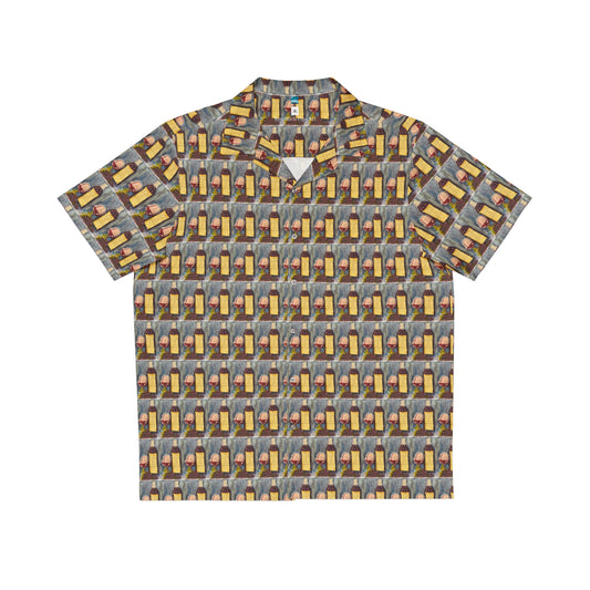 Men's Hawaiian Shirt- GBV-Vertunmus -Small Print