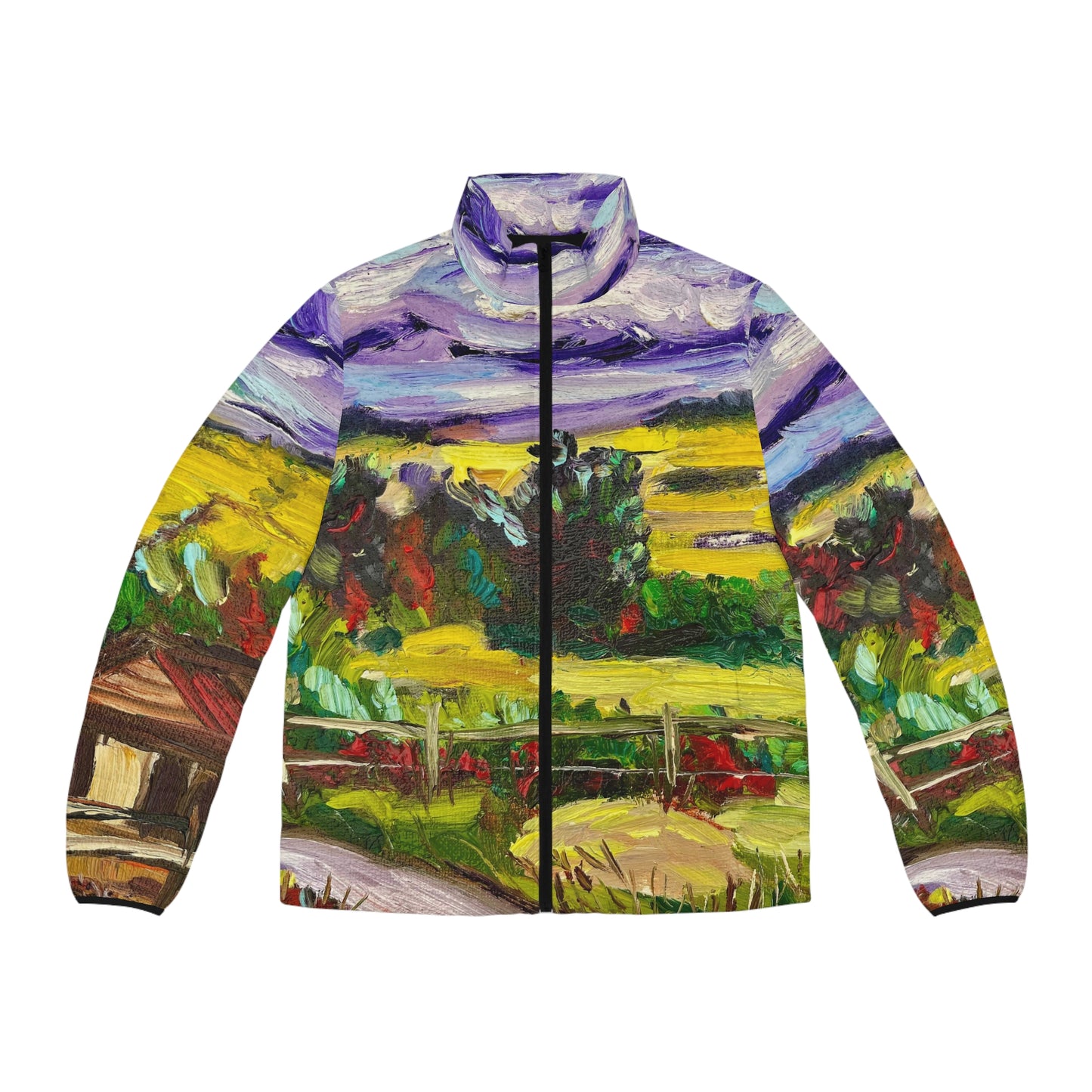 Men's Puffer Jacket - Roxy Rich Art-solitude in Chipping Norton- Cotswolds