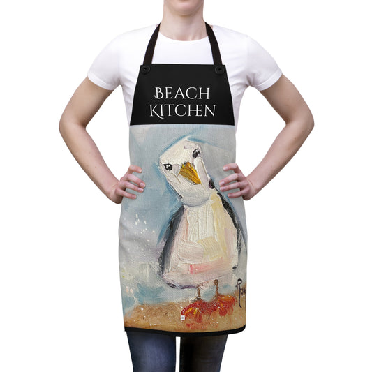 Inquisitive Seagull "Beach Kitchen" Apron