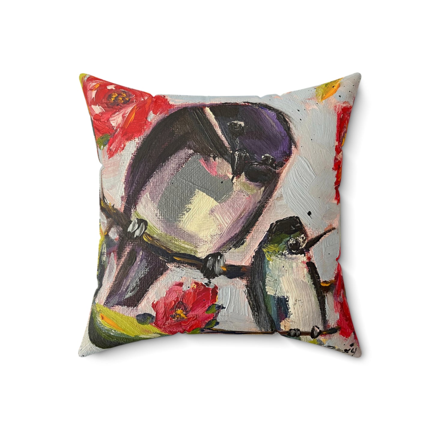 Feathered Friends Indoor Spun Polyester Square Pillow