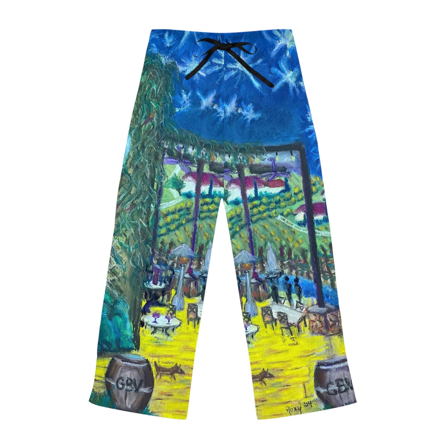 Pajama Pants - Twilight in Temecula GBV- Women's Pajama Pants