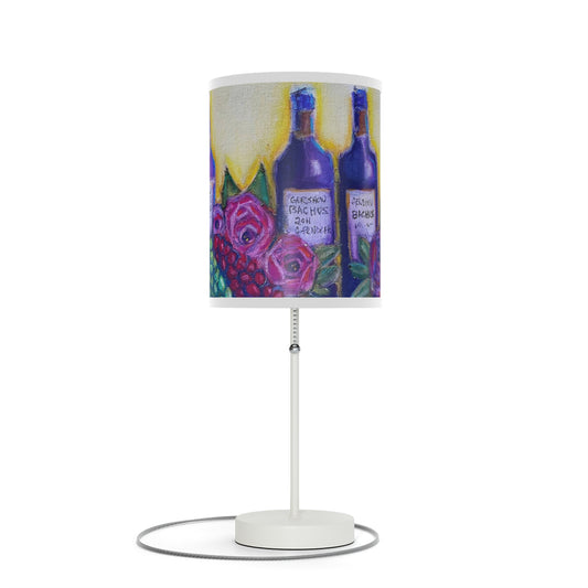 Lampe GBV Vin et Roses sur Pied, prise US|CA