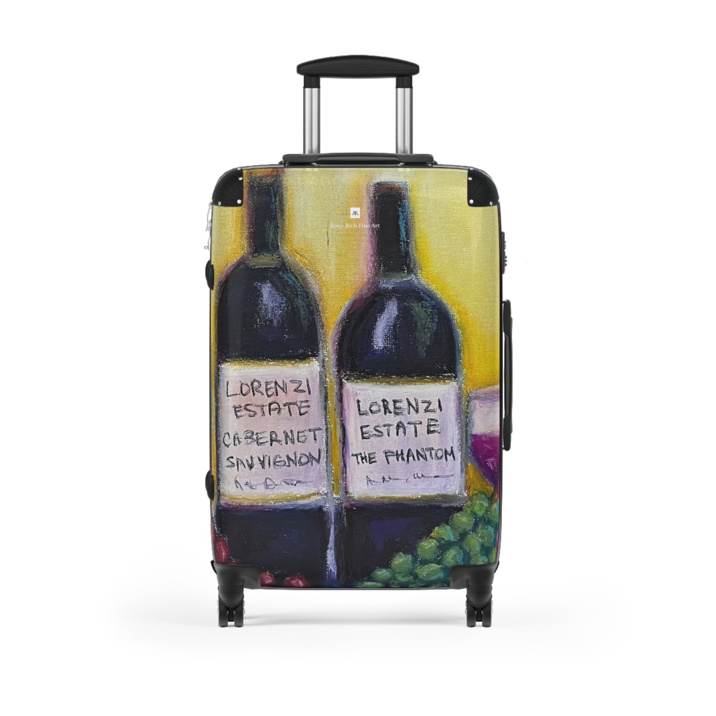 Lorenzi Estate Vin et Roses (et Raisins) Valise à main (+Med /Grandes tailles)