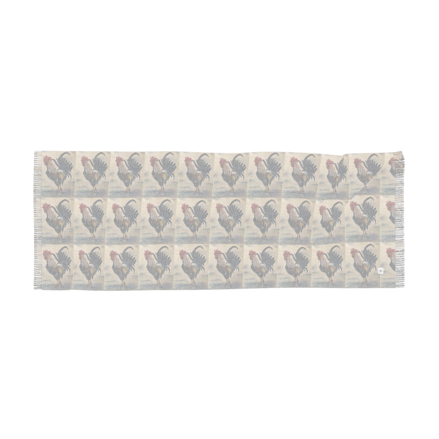 Colorful Scarf — Artistic Lightweight Neck Wrap- Boss Rooster