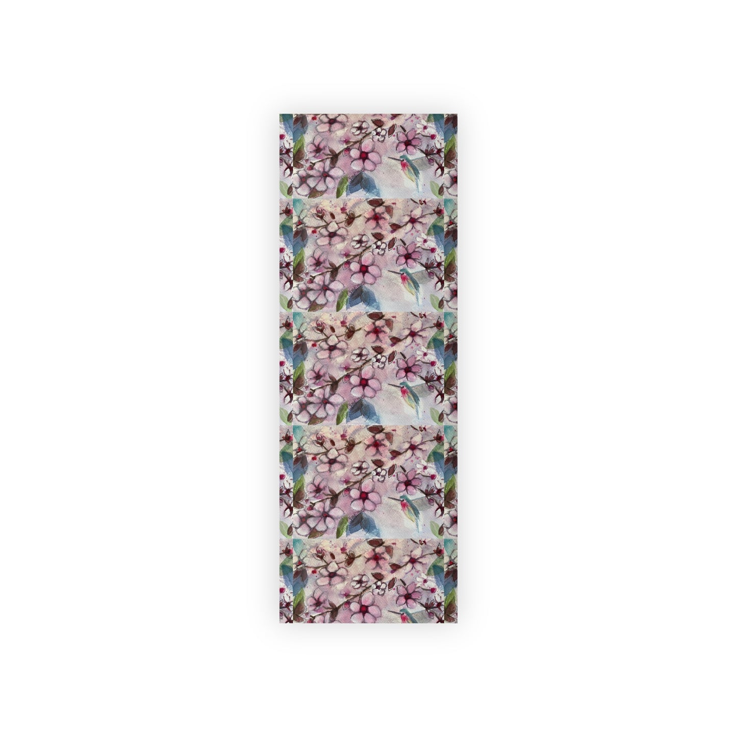 Hummingbird in Cherry Blossoms Gift Wrapping Paper  1pc
