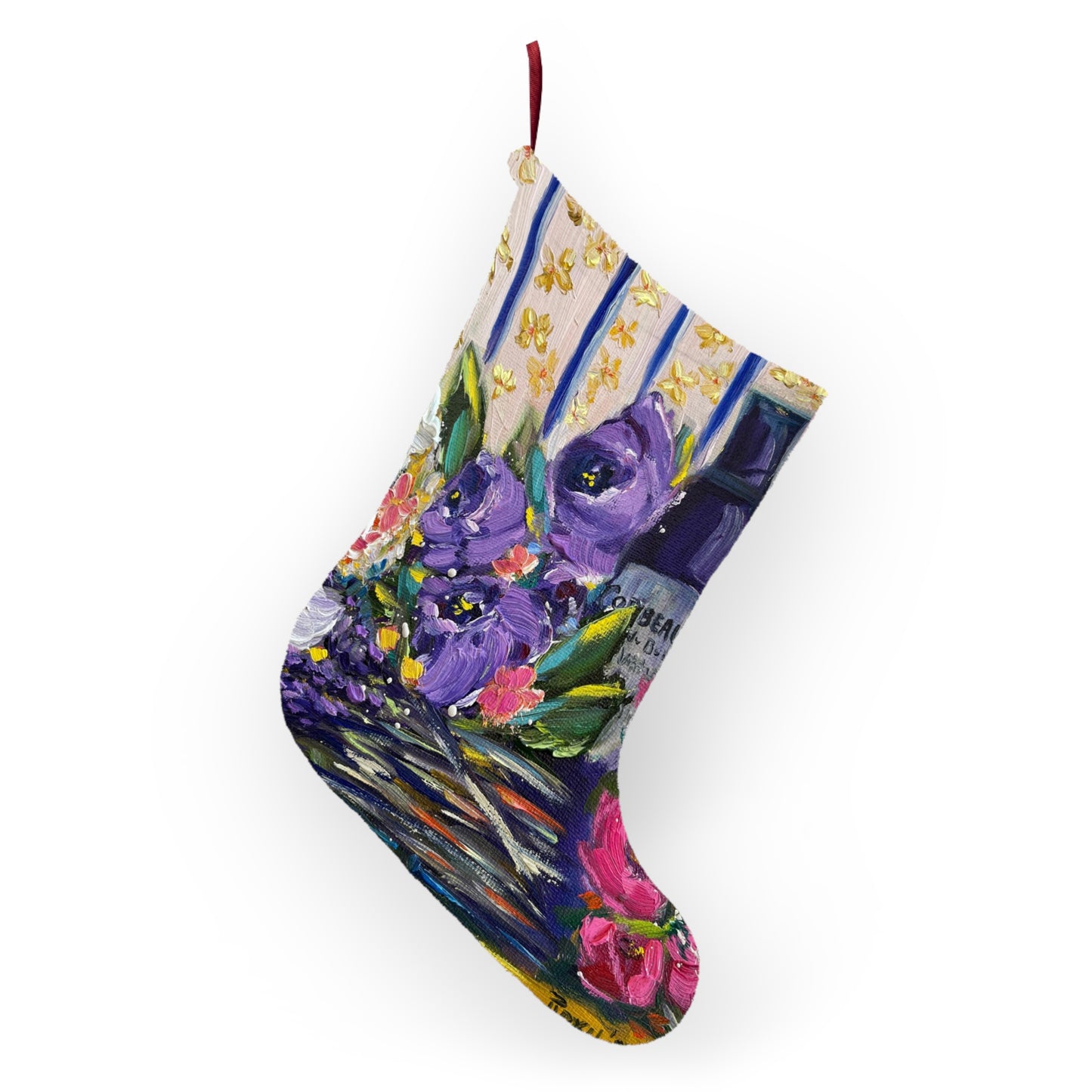 Christmas Stockings - Corbeaux Wine and Lavender