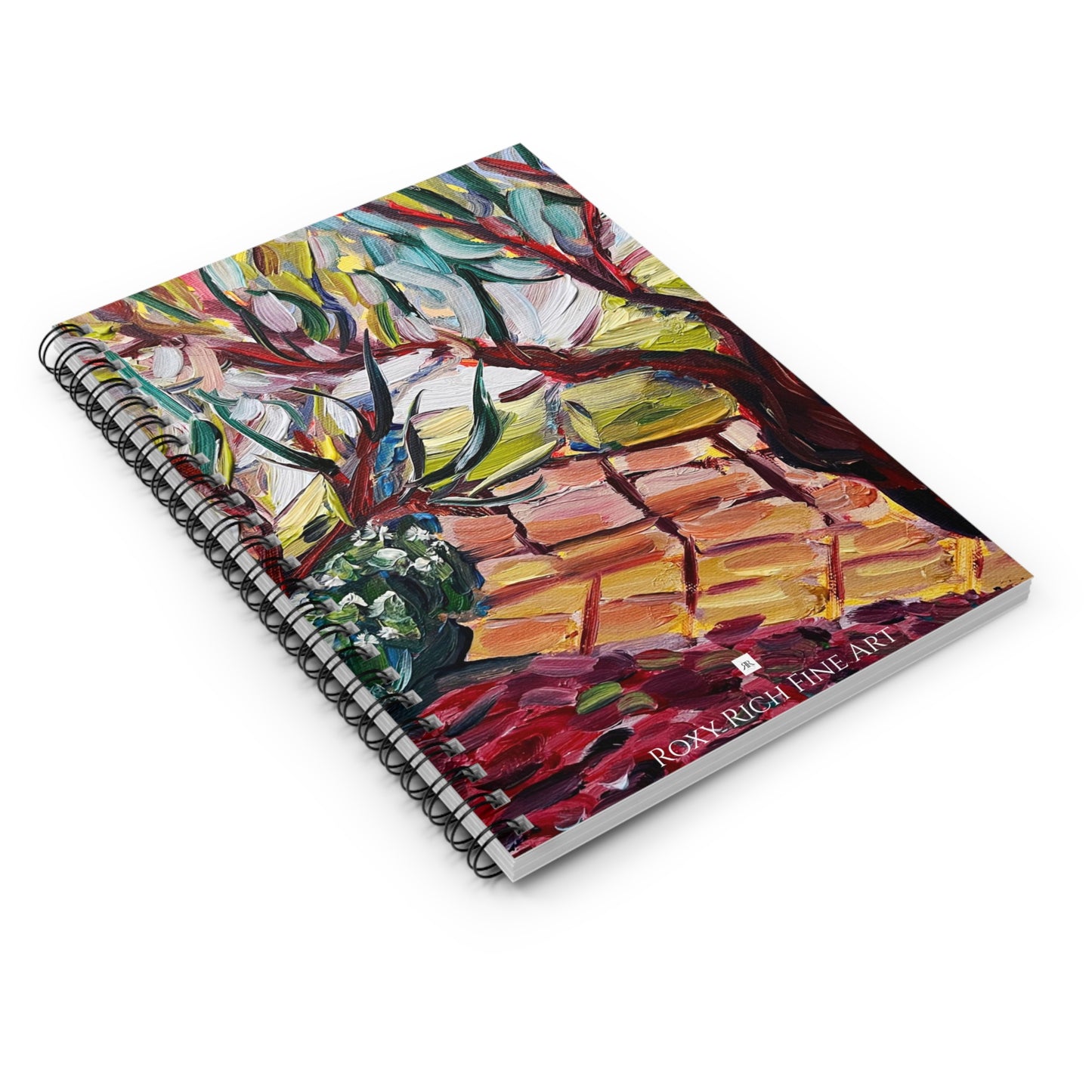 Breezy Trees Spiral Notebook