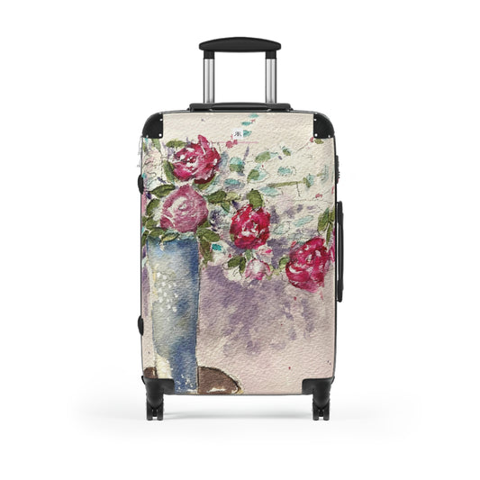 Roses in the Foyer Carry on Suitcase