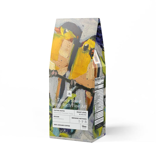 Morning Glory Goldfinches- Toasty Roast Coffee 12.0z Bag