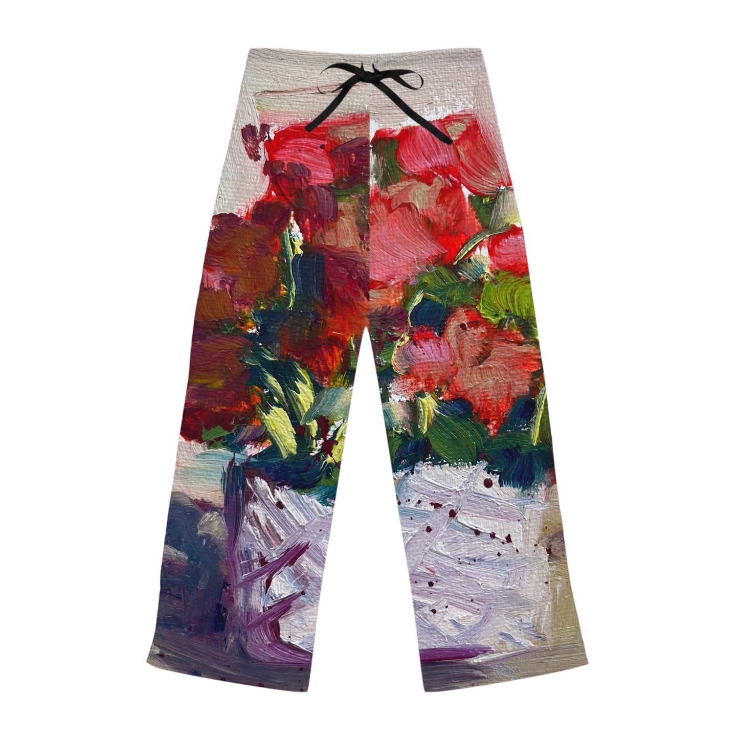 Pajama Pants - Basket Blooms- Women's Pajama Pants