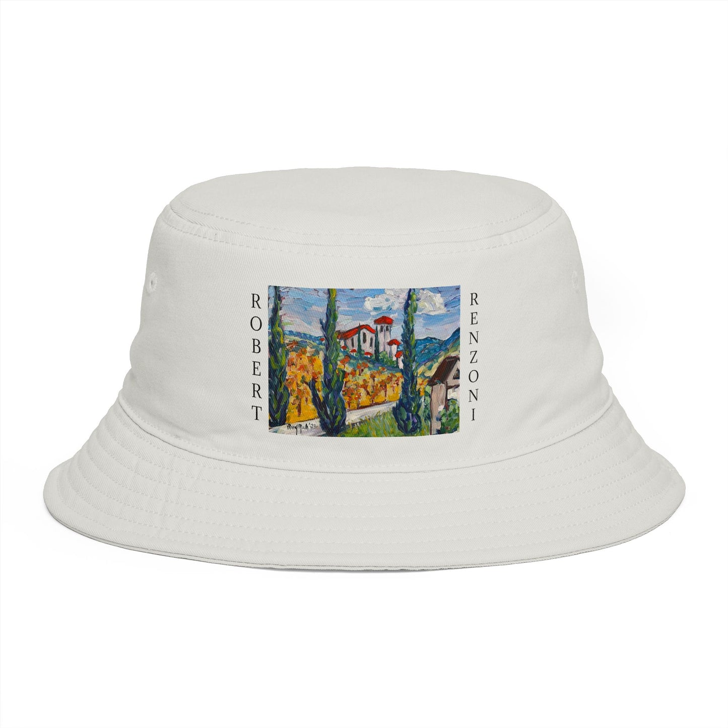 Roxy Rich Fine Art  Robert Renzoni - Bucket Hat — Stylish Durable Travel Hat
