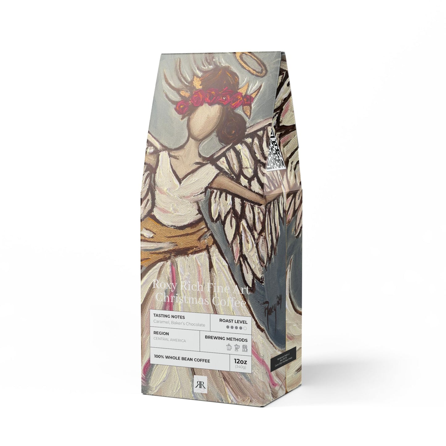 Angel Rising Christmas Coffee- (Medium-Dark Roast)