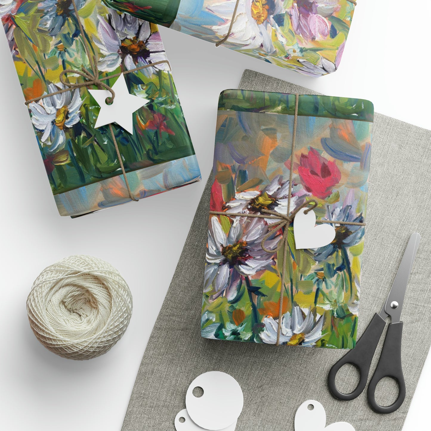 Daisy Garden (3 Sizes) Wrapping Papers