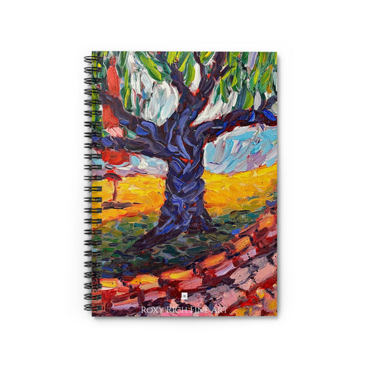 Anchor Tree at Lorenzi Estate Spiral Notebook