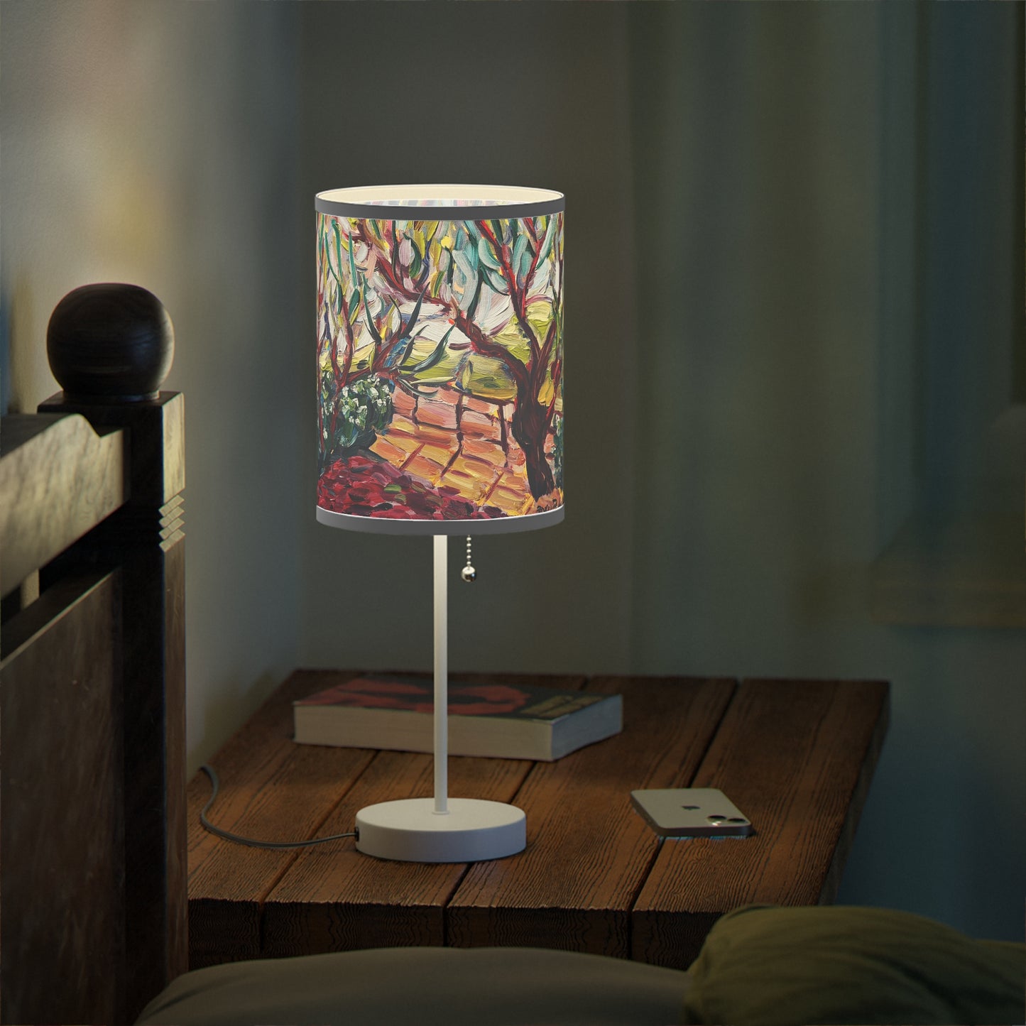 Breezy Trees Lamp on a Stand, US|CA plug